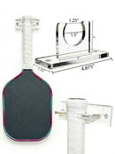 Pickleball racket wall mount for sale on better display cases