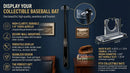 baseball bat display case for sale on better display cases