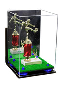 Acrylic Versatile Display Case  8 X 8 X 12  Mirror Wall Mount (A060/V42)