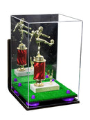 Acrylic Versatile Display Case  8 X 8 X 12  Mirror Wall Mount (A060/V42)