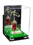 Acrylic Versatile Display Case  8 X 8 X 12  Mirror Wall Mount (A060/V42)