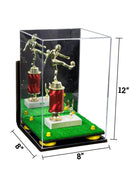 Acrylic Versatile Display Case  8 X 8 X 12  Mirror Wall Mount (A060/V42)