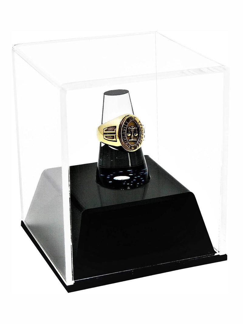 Clear Acrylic Championship School Ring Display Case