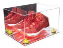 Basketball Shoe Pair Display Case 15.25 X 12 X 9 Mirror (A082/V13)