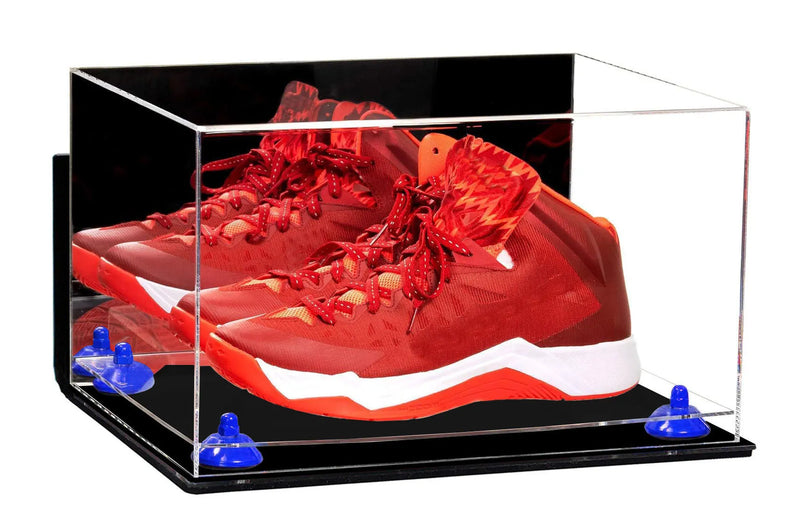 Basketball Shoe Pair Display Case 15.25 X 12 X 9 Mirror (A082/V13)
