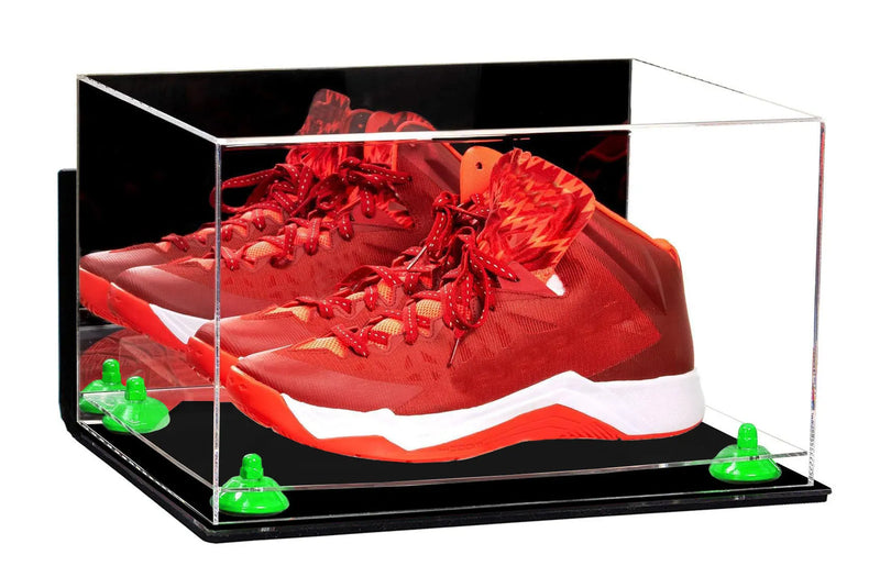 Basketball Shoe Pair Display Case 15.25 X 12 X 9 Mirror (A082/V13)