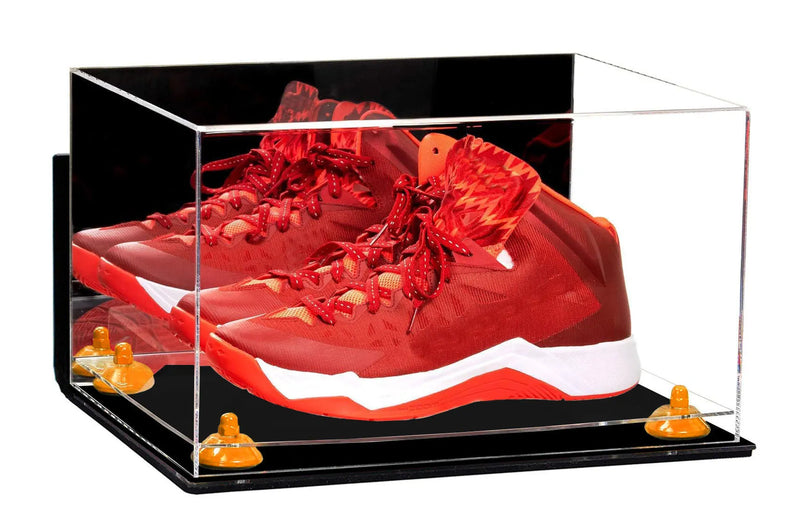 Basketball Shoe Pair Display Case 15.25 X 12 X 9 Mirror (A082/V13)