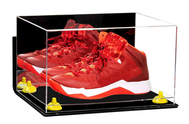 Basketball Shoe Pair Display Case 15.25 X 12 X 9 Mirror (A082/V13)