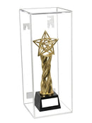 Versatile Acrylic Display Case with Slide Back and Size Options