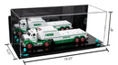Acrylic Versatile Trucks, Trains and Rockets Display Case 19.25 x 8.25 x 8 - Mirror Wall Mounts (A103/V47)