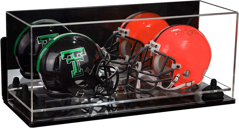 Acrylic Versatile Trucks, Trains and Rockets Display Case 19.25 x 8.25 x 8 - Mirror Wall Mounts (A103/V47)