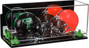 Acrylic Versatile Trucks, Trains and Rockets Display Case 19.25 x 8.25 x 8 - Mirror Wall Mounts (A103/V47)