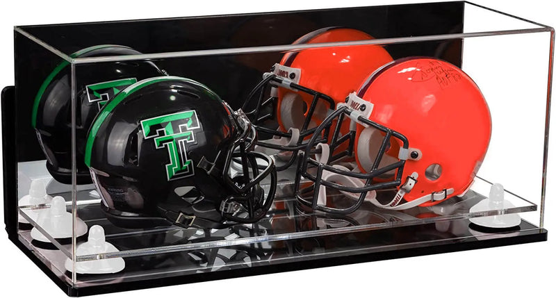 Acrylic Versatile Trucks, Trains and Rockets Display Case 19.25 x 8.25 x 8 - Mirror Wall Mounts (A103/V47)