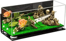 Acrylic Versatile Trucks, Trains and Rockets Display Case 19.25 x 8.25 x 8 - Mirror Wall Mounts (A103/V47)