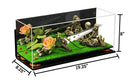 Acrylic Versatile Trucks, Trains and Rockets Display Case 19.25 x 8.25 x 8 - Mirror Wall Mounts (A103/V47)