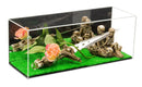 Versatile Acrylic Display Cases with Turf Base - All In One Product