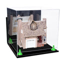 Versatile Display Case - Large Square Box with Risers, Mirror Case and Wall Mounts 15.5" x 15.5" x 15.5" (A118)