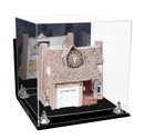 Versatile Display Case - Large Square Box with Risers, Mirror Case and Wall Mounts 15.5" x 15.5" x 15.5" (A118)