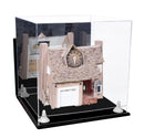 Versatile Display Case - Large Square Box with Risers, Mirror Case and Wall Mounts 15.5" x 15.5" x 15.5" (A118)