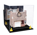 Versatile Display Case - Large Square Box with Risers, Mirror Case and Wall Mounts 15.5" x 15.5" x 15.5" (A118)