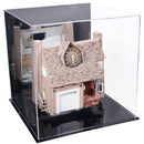 Versatile Acrylic Display Cases with Double Sheet Base with Mirror Case