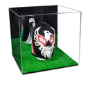 Versatile Acrylic Display Cases with Turf Base - All In One Product