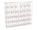 Clear Acrylic Table Top Baseballs Display Case with 5 Shelves (A123A)