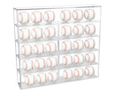 Clear Acrylic Baseballs Display Case with 5 Shelves (A123A)