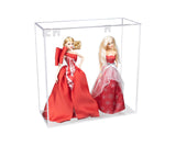 Clear Acrylic Double Barbie Doll Display Case (A124A)