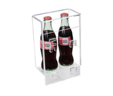 Versatile Acrylic Display Case with Slide Back and Size Options