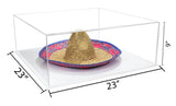 Acrylic Sombrero or Large Hat Display Case