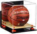 Acrylic Full Size Basketball Display Case - Mirror Wall Mounts (A001/B01)
