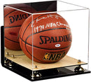 Acrylic Full Size Basketball Display Case - Mirror Wall Mounts (A001/B01)