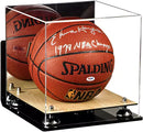 Acrylic Full Size Basketball Display Case - Mirror Wall Mounts (A001/B01)