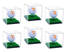 Acrylic Golf Ball Display Case with Turf Base for sale on Better Display Cases