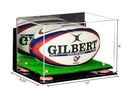 Acrylic Rugby Ball Display Case for sale on better display cases