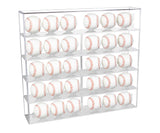 wall mounted baseball display case