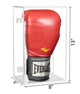 Acrylic Boxing Glove Display Case with Sliding Back (A044/V17)