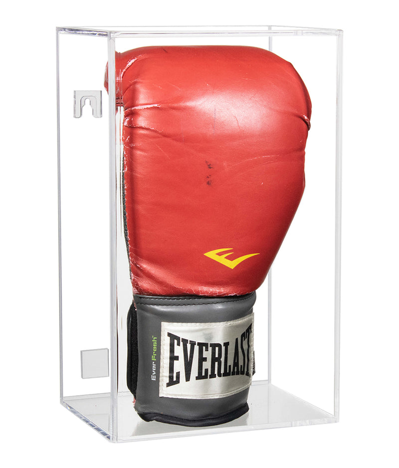Acrylic Boxing Glove Display Case with Sliding Back (A044/V17)