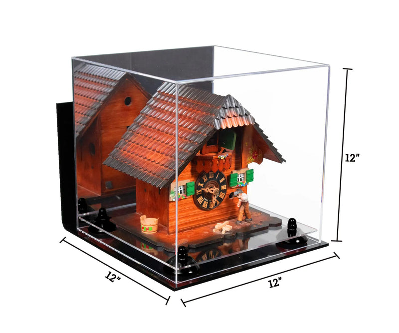 Acrylic Versatile Display Case  12 X 12 X 12 - Mirror (A061/V34)