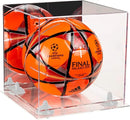 acrylic soccer ball display case for sale on Better Display Cases