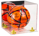 acrylic soccer ball display case for sale on Better Display Cases