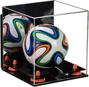 acrylic soccer ball display case for sale on Better Display Cases