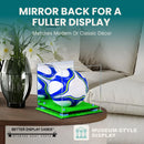 acrylic soccer ball display case for sale on Better Display Cases