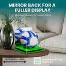 acrylic soccer ball display case for sale on Better Display Cases