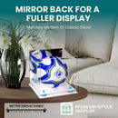 acrylic soccer ball display case for sale on Better Display Cases