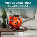 acrylic soccer ball display case for sale on Better Display Cases