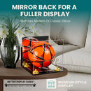 acrylic soccer ball display case for sale on Better Display Cases