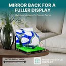 acrylic soccer ball display case for sale on Better Display Cases