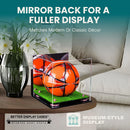 acrylic soccer ball display case for sale on Better Display Cases